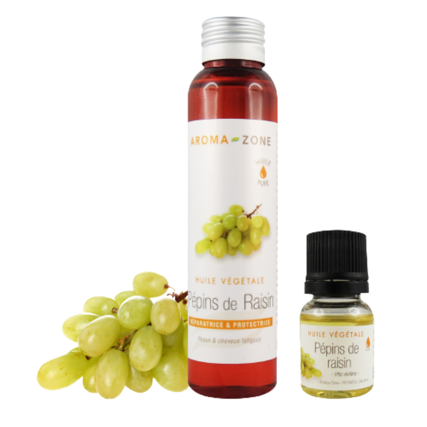 AROMAZONE Huile végétale Pépins de raisin