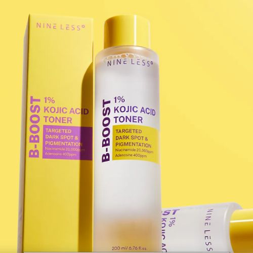 NINELESS B-Boost 1% Kojic Acid Toner | Toner Hydratant Apaisant Illuminant