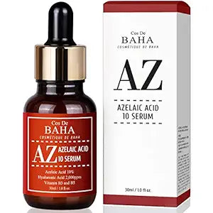 Cos De BAHA AZ Azelaic Acid 10 Serum | Sérum Eclaircissant Correcteur MultiFonction Peau Nette