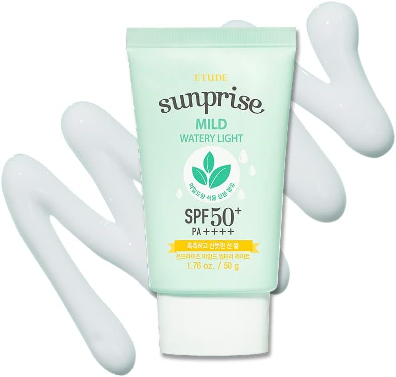 ETUDE Surprise Mild Watery Light | Crème Solaire Légère Rafraichissante Hydratante SPF50+ PA+++ Best Seller KBeauty