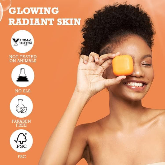 Koji White Kojic Acid & Papaya Skin Brightening Soap | Savon Eclaircissant Unifiant Anti Taches