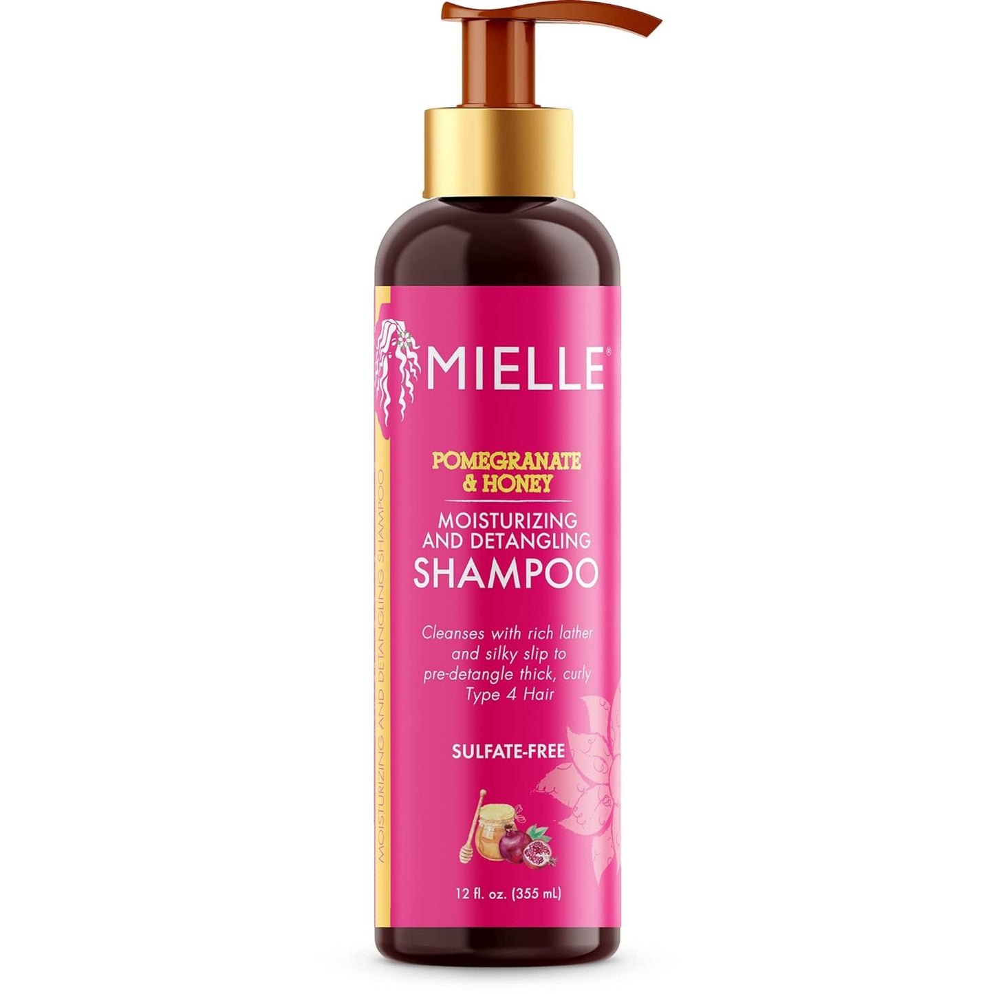 Mielle Pomegranate & Honey Moisturizing Shampoo | Shampoing Ultra-Hydratant