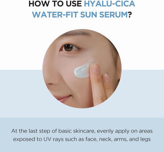 SKIN 1004 Madagascar Centella Hyalu-Cica Water-Fit Sun Serum | Sérum & Ecran solaire hydratant