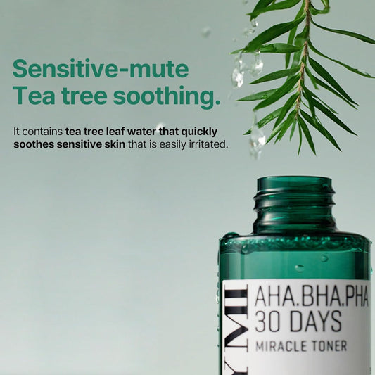 SOME BY MI AHA, BHA, PHA 30 Days Miracle Toner & Toner Mini | Toner Exfoliant Lissant & Correcteur
