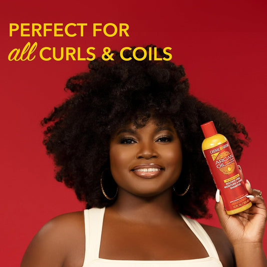 Creme of Nature Moisture & Shine Shampoo with Argan Oil | Shampoing Hydratant Anti Dessèchement