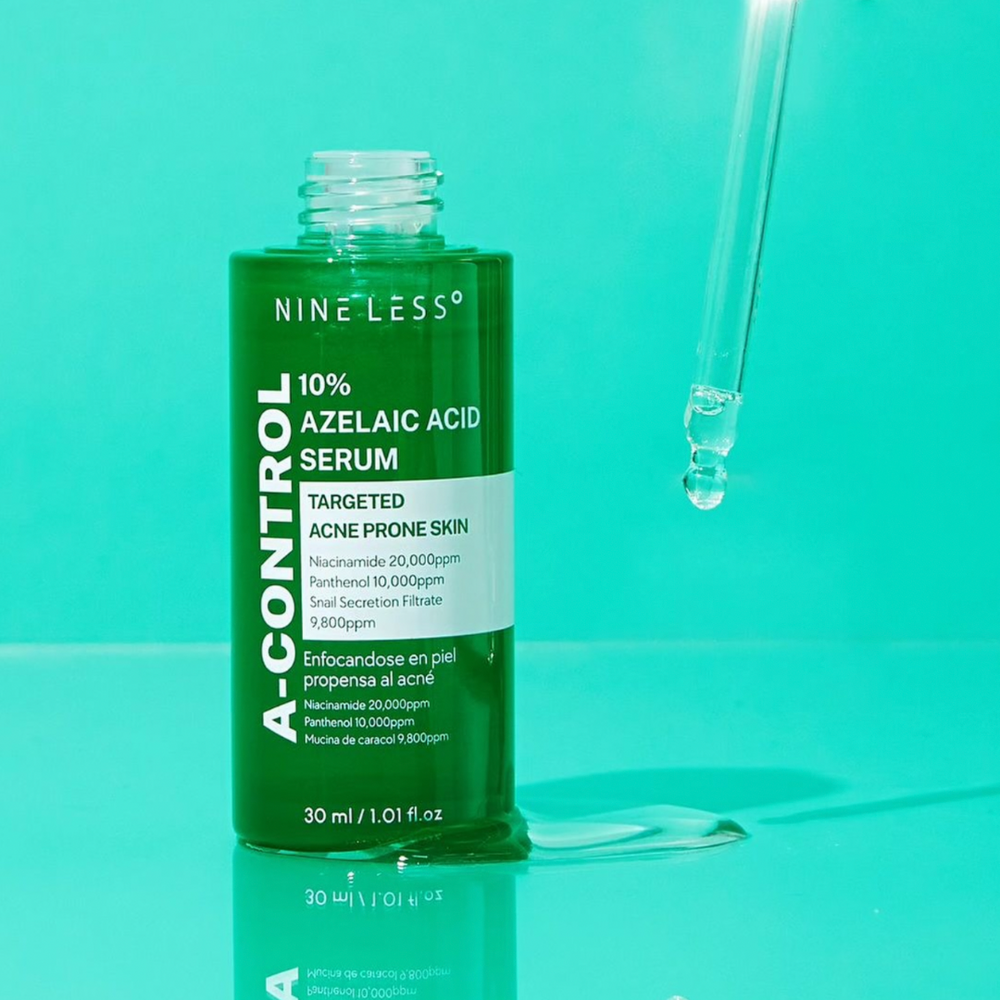 NINELESS A-Control 10% Azelaic Acid Serum | Sérum Anti Sébum Apaisant Anti Imprefections