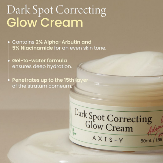 AXIS - Y Dark Spot Correcting Glow Cream | Crème Correctrice Eclaircissante & Uniformisante