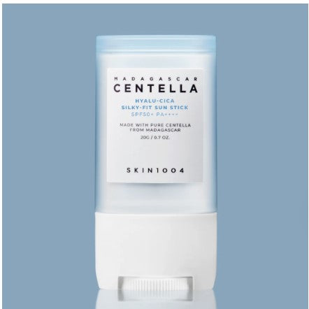 SKIN 1004 Madagascar Centella Hyalu-Cica Silky-Fit Sun Stick | Ecran Solaire Hydratant Stick Non Gras Non Collant