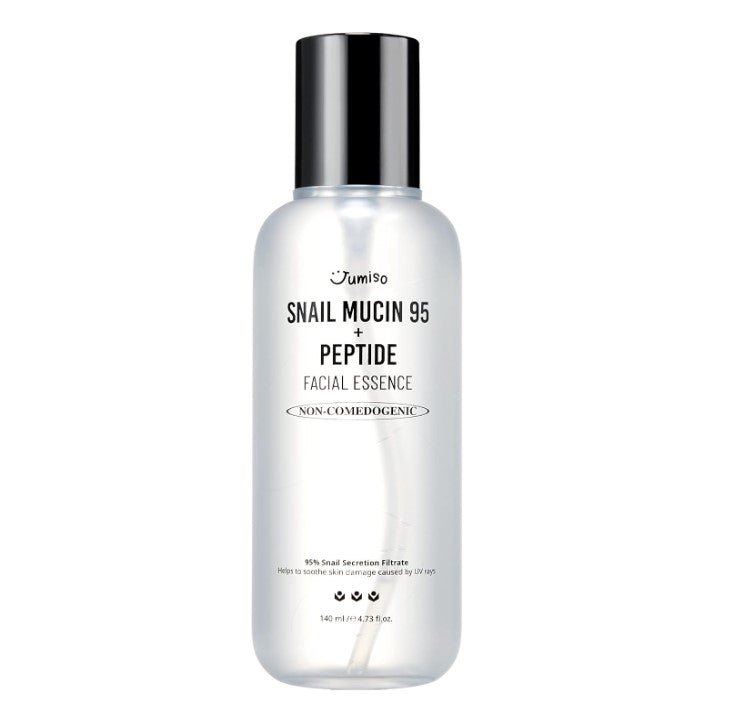 JUMISO Snail Mucin 95 + Peptide Facial Essence | Sérum Réparateur Hydratation Profonde & Anti Imperfections