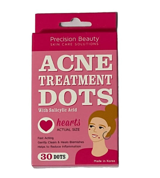 Precision beauty Acne Treatment Dots with Salicylic Acid | Patch Apaisant Anti-Acne Anti-Imperfections
