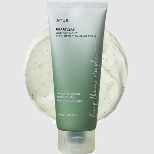 Anua Heartleaf Succinic Moisture Cleansing Foam | Mousse Nettoyante Hydratante Purifiante