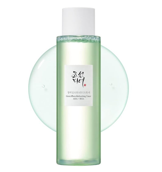 Beauty of Joseon Green Plum Refreshing Toner: AHA + BHA | Toner Super Rafraîchissant Exfoliant Doux