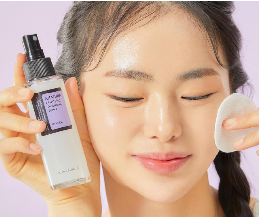 COSRX AHA/BHA Clarifying Treatment Toner & Toner Mini | Toner Exfoliante Douce & Apaisant Peau Sensible