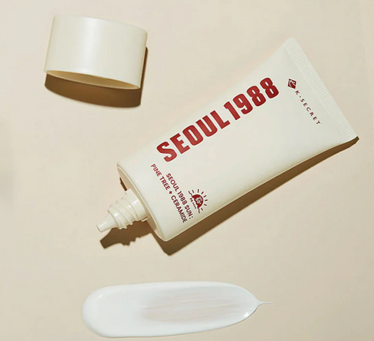 KSECRET SEOUL 1988 Sun : Pine Tree + Ceramide | Crème Solaire Apaisante Hydratante