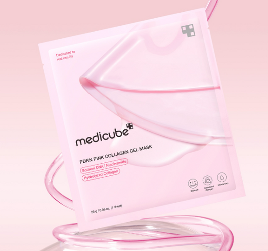 MEDICUBE PDRN PINK COLLAGEN MASK | Masque Collagéne Repulpant Uniformisant