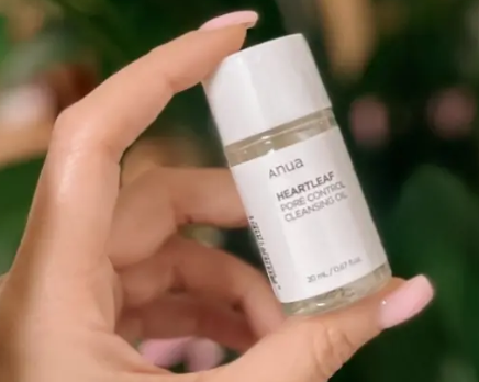Anua Heartleaf Pore Control Cleansing Oil Mini | Huile Nettoyante Visage | Controle Sébum