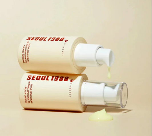 KSECRET SEOUL 1988 Serum : Retinal Liposome 2% + Black Ginseng | Serum Anti-âge Revatalisant Luxe KBeauty