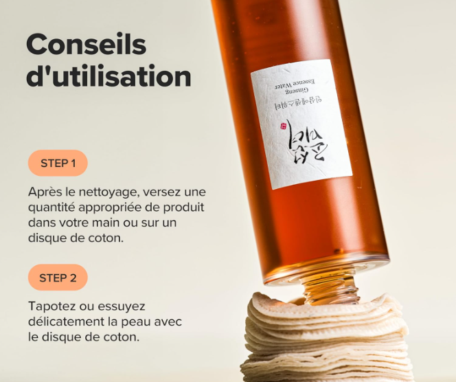 Beauty of Joseon Ginseng Essence Water | Eau Revitalisante Ultra-nourrissante & Illuminante Texture Légère