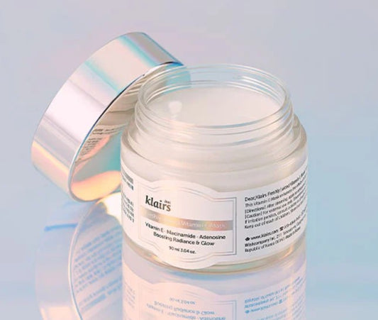 Dear Klairs Freshly Juiced Vitamin E Mask | Crème & Masque Hydratant Apaisant Illuminant