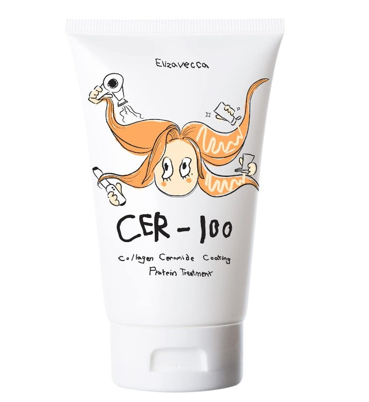 Elizavecca Milky Piggy CER-100 Collagen Ceramide Coating Protein | Soin Capillaire Intensif Réparateur