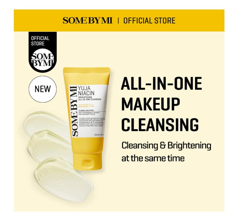 SOME BY Yuja Niacin Brightening All-In-One Cleanser | Nettoyant Illuminant Eclaircissant Peau Fraiche