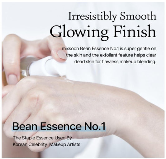MIXSOON Bean Essence | Essence MultiFonction Hydratante Intense, Lissante, Exfoliante & Revitalisante