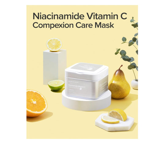 Mary&May Niacinamide Vitamin C Brightening Mask | Masque Eclaircissant Illuminant Uniformisant