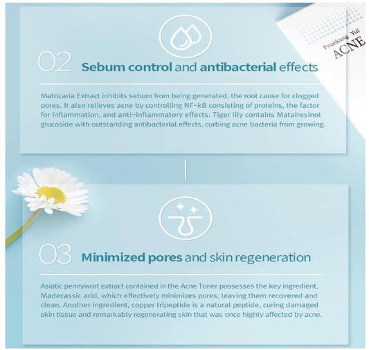 Pyunkang Yul Acne Toner | Toner Anti Acné Purifiante Rafraichissante