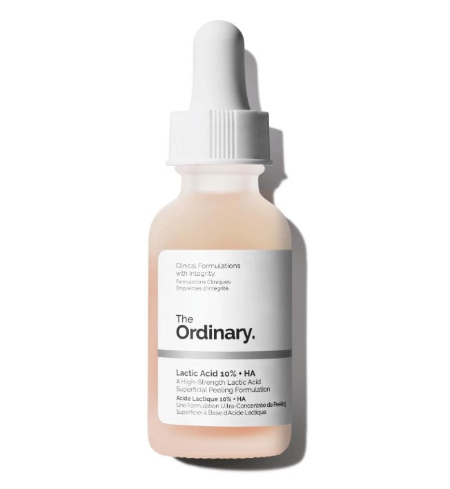 The Ordinary Lactic Acid 10% + HA Peeling | Sérum Exfoliant Lissant Illuminant