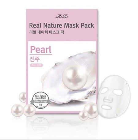 RiRe Real Nature Mask (Pearl) | Masque Hydratant Intense Revitalisant