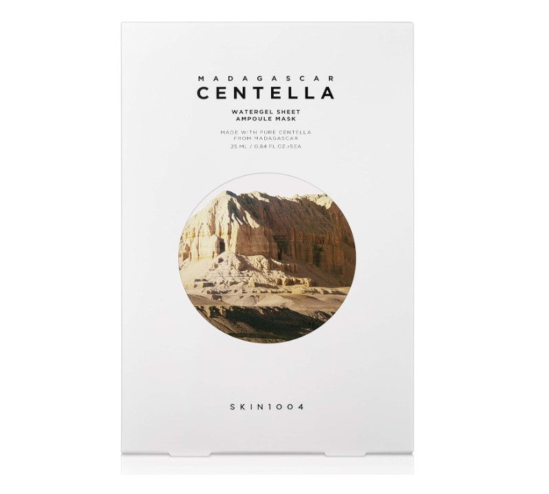 SKIN 1004 Madagascar Centella Watergel Sheet Ampoule Mask | Masque Hydratant Apaisant