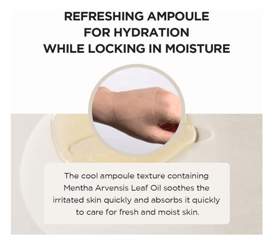 SKIN 1004 Madagascar Centella Watergel Sheet Ampoule Mask | Masque Hydratant Apaisant