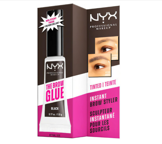 NYX Sourcil Glue brow NOIR | Gel Fixateur Sourcils 16 heures