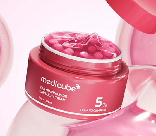 MEDICUBE TXA Niacinamide Capsule Cream | Crème Soin Intensif Eclaircissant #1 Kbeauty