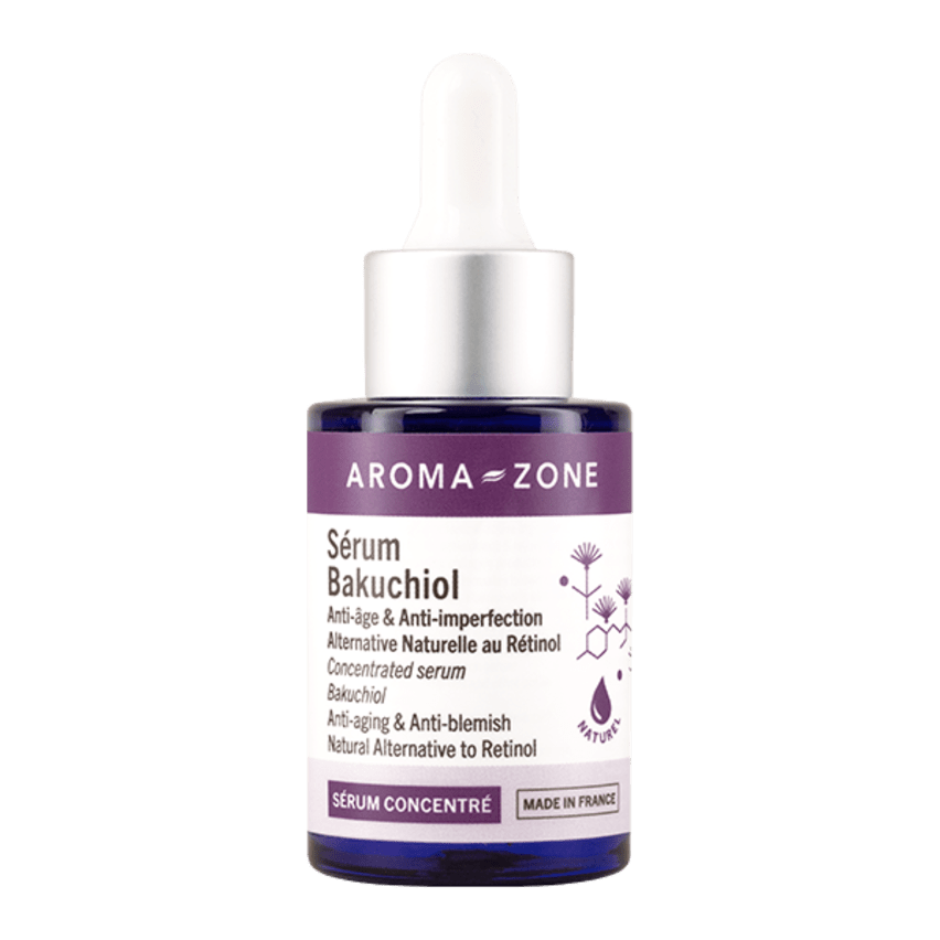AROMAZONE Base neutre Sérum Visage Concentré Bakuchiol | Unifiant Hydratant Regenerant
