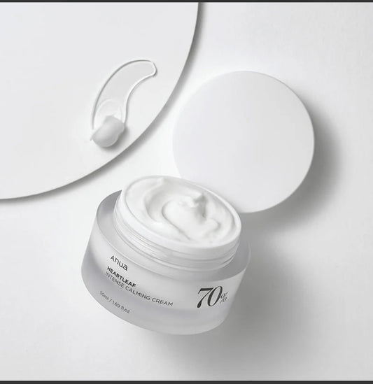 Anua Heartleaf 70 Intense Calming Cream | Crème Apaisante Concentrée