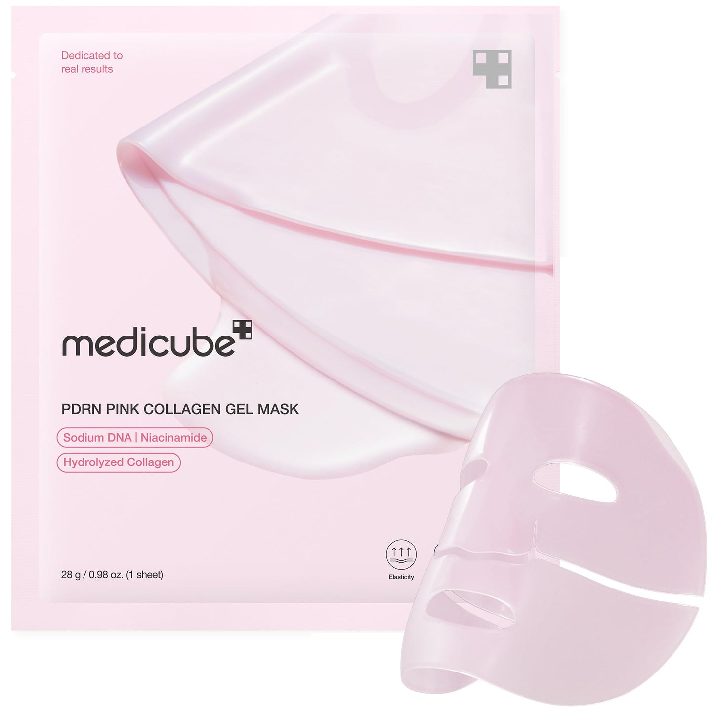 MEDICUBE PDRN PINK COLLAGEN MASK | Masque Collagéne Repulpant Uniformisant