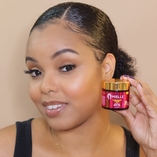 Mielle Pomegranate & Honey Super Hold edge Gel | Gel Coiffant Fixation Forte Nourrissant