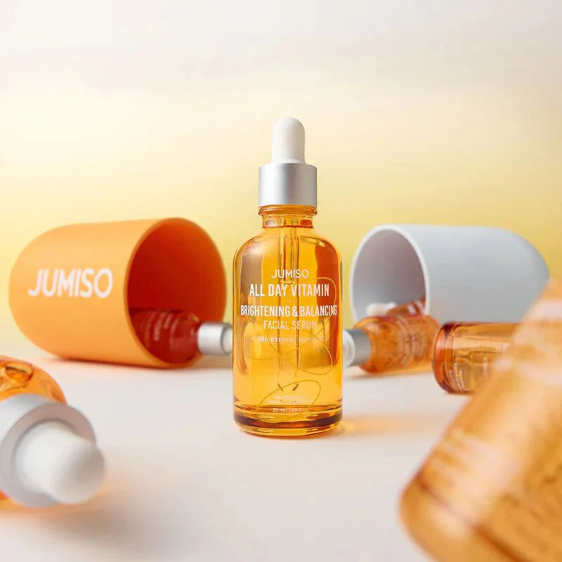 JUMISO All Day Vitamin Brightening & Balancing Facial Serum | Sérum Facial Vitaminé Éclaircissant Revitalisant Anti Taches