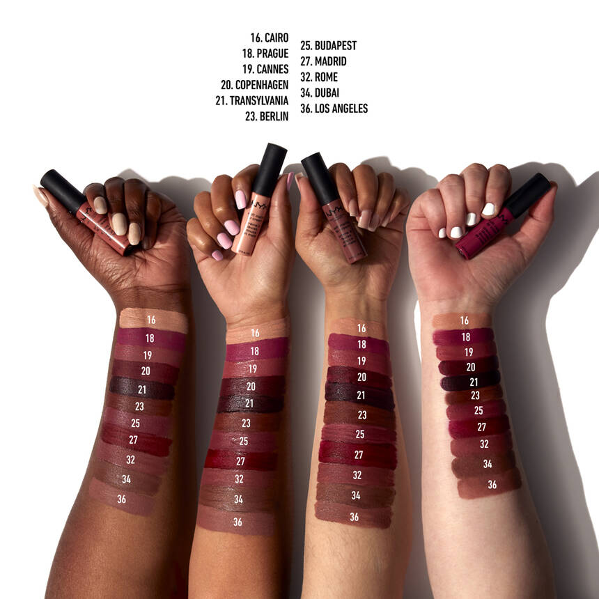 NYX Rouge à lèvres Soft Matte London