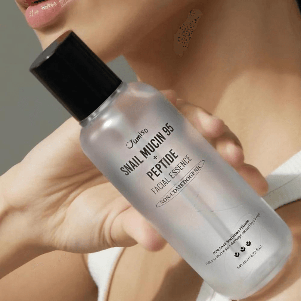JUMISO Snail Mucin 95 + Peptide Facial Essence | Sérum Réparateur Hydratation Profonde & Anti Imperfections