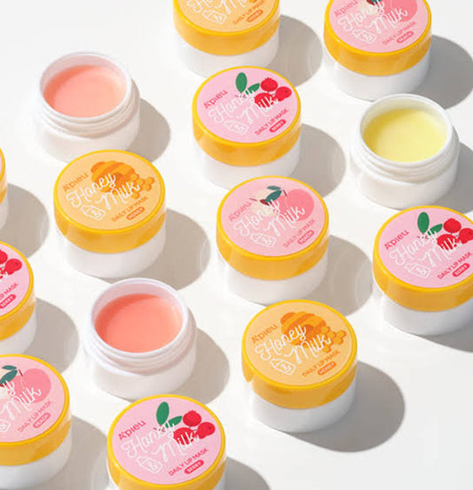 A'PIEU Honey & Milk Daily Lip Mask Berry | Masque Lèvres Adoucissant Assouplissant
