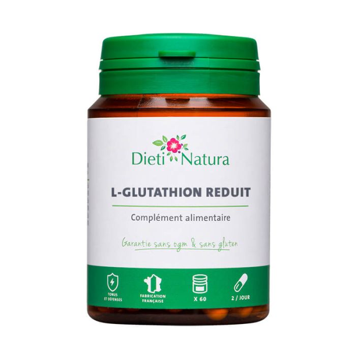 DIETINATURA L-Glutathion réduit | Anti-Oxydant Premium