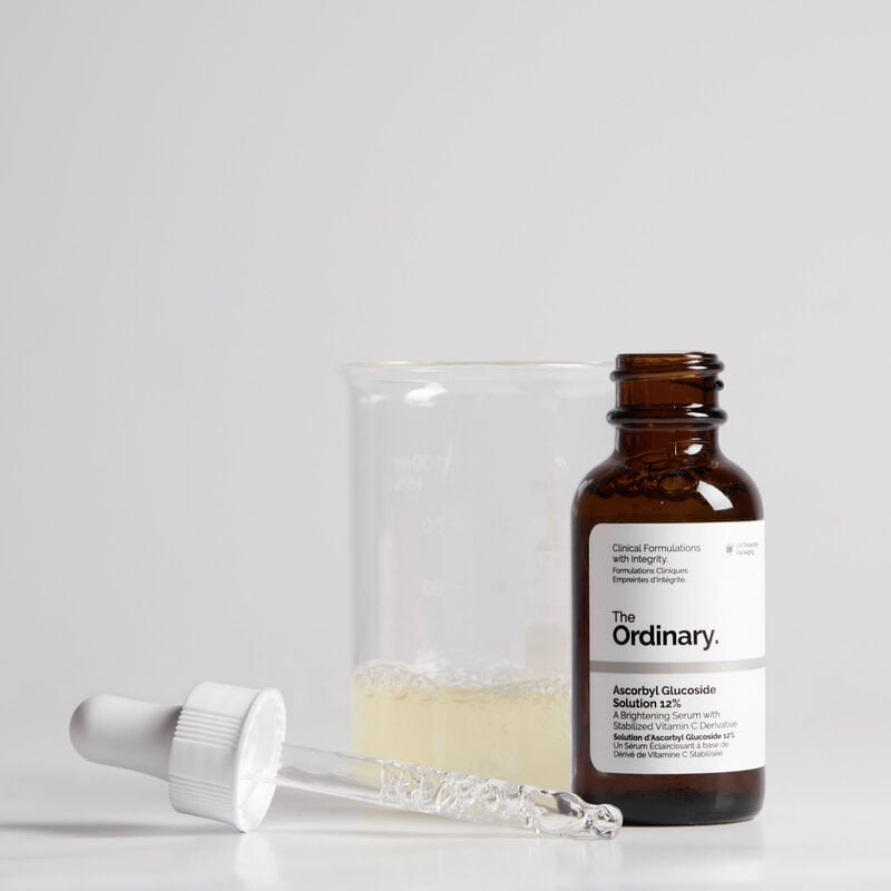THE ORDINARY Solution Ascorbyl Glucoside 12% | Sérum léger Illuminateur Unifiant Eclat