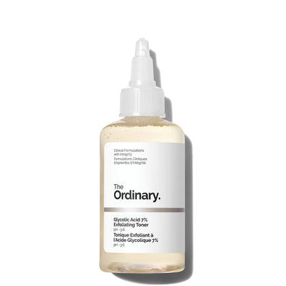 THE ORDINARY Tonique Exfoliant à l'Acide Glycolique 7% | Lotion Exfoliante Puissante
