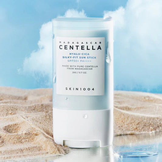 SKIN 1004 Madagascar Centella Hyalu-Cica Silky-Fit Sun Stick | Ecran Solaire Hydratant Stick Non Gras Non Collant