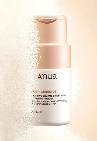 ANUA Rice Enzyme Brightening Cleansing Powder | Poudre Nettoyante Exfoliante
