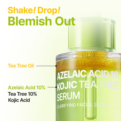 Purito SEOUL	Azelaic Acid 10 Kojic Tea Tree Serum | Sérum Correcteur Purifiant Haute Efficacité