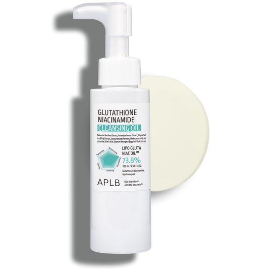 APLB Glutathione Niacinamide Cleansing Oil | Huile Démaquillante Uniformisant Illuminant