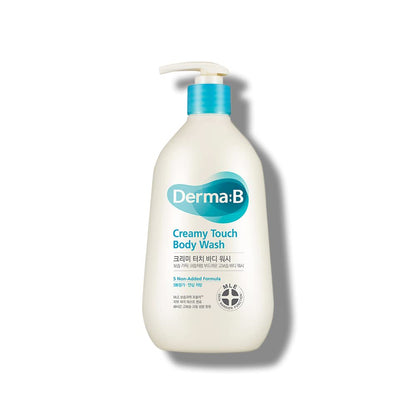 Derma: B Creamy Touch Body Wash | Crème Lavante & Hydratante Crémeuse Nourrissante